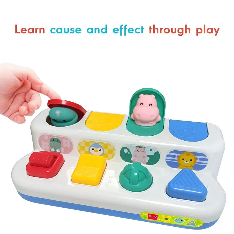 Baby Button Toy | Sjov Med At Trykke Babylegetøj | Vanero