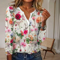 Bomuldsbluse med Regular Pasform | Let Konstruktion til Hverdagsbrug & Arrangementer | Alsidig Stil | Vanero