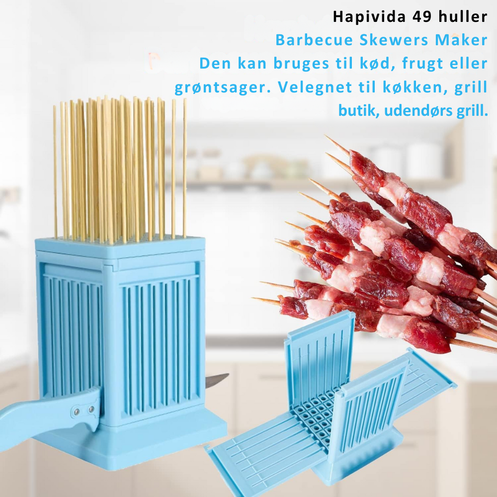 Meatix | BBQ Skewer Maker til perfekt formede kødspyd | Vanero