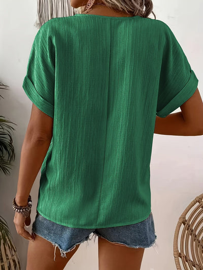 Tess l Abrikosfarvet bluse l Vanero