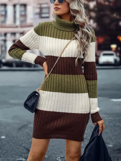 Gemma l Elegant bodycon-minikjole til damer med lange ærmer l Vanero