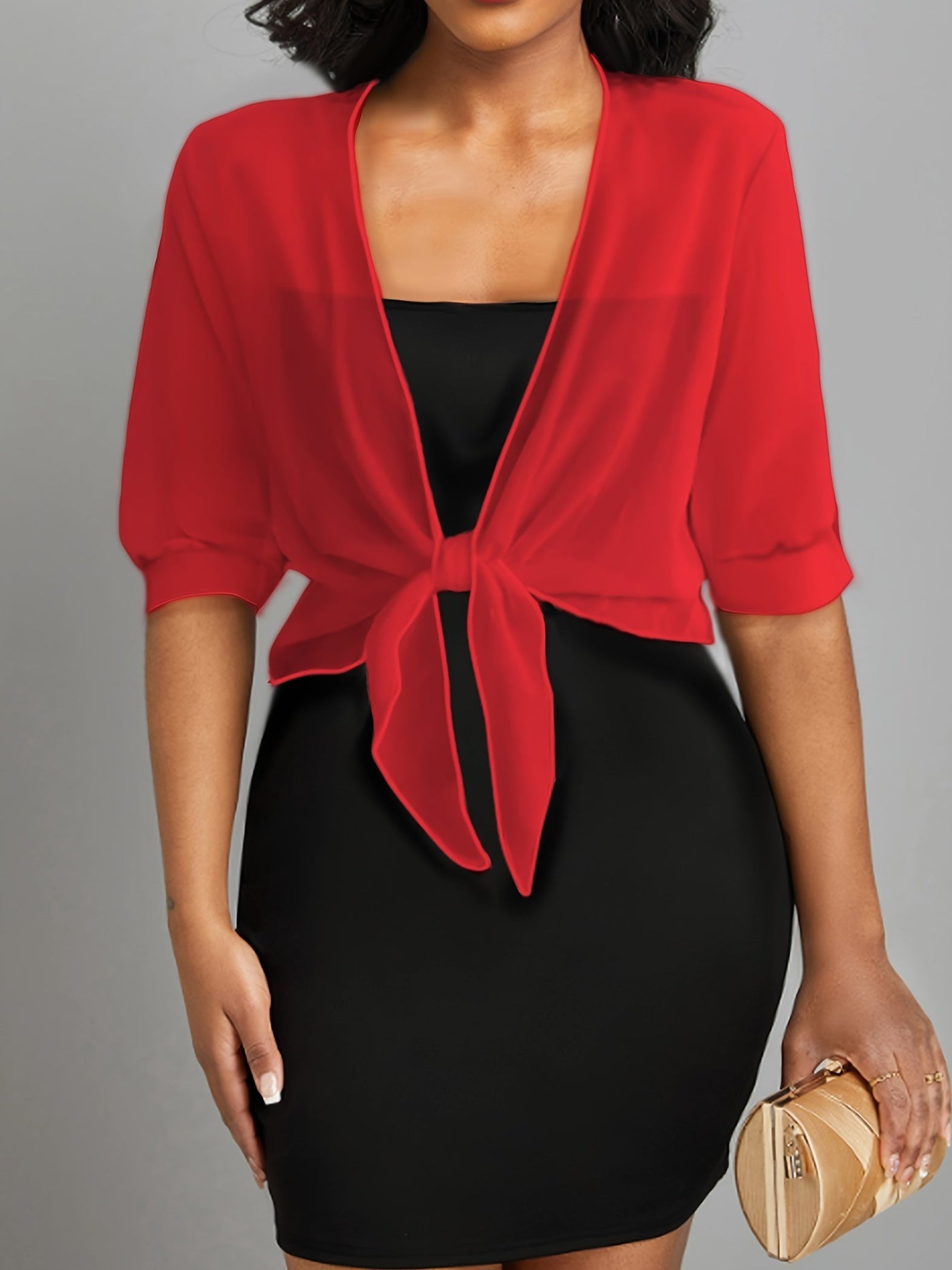 Hilma l Hvid bluse med åben front l Vanero