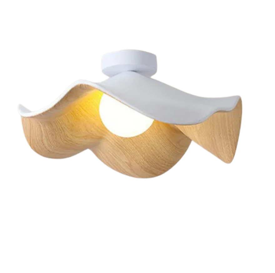 ZenBloom | Unik Loftlampe i Naturmaterialer | Vanero