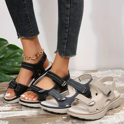 Jolie | Komfortable Ortopædiske Sandaler i Sporty Stil | Vanero
