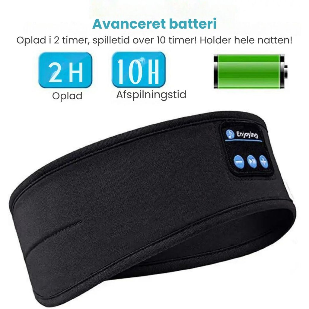 Bluetooth Sovemaske Med Hovedtelefoner | Trådløst Lyd- og Øjenmaskedesign | Rejser Meditation & Afslapning | Vanero