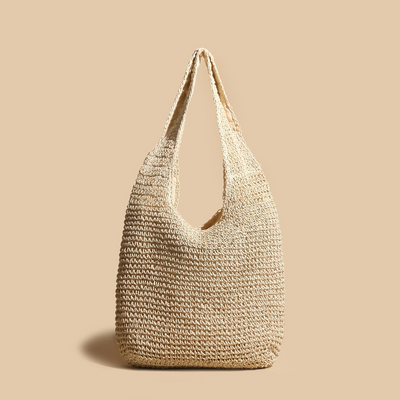 Håndvævet Stråtaske | Minimalistisk Design | Let og Praktisk | Vanero