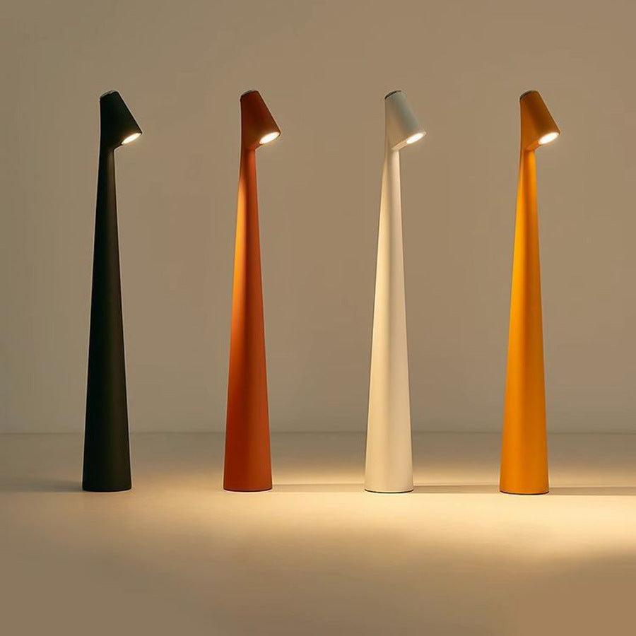 Nordisk minimalistisk design stemningslampe | Trådløs | LED | Læselampe | Middagslampe l Vanero