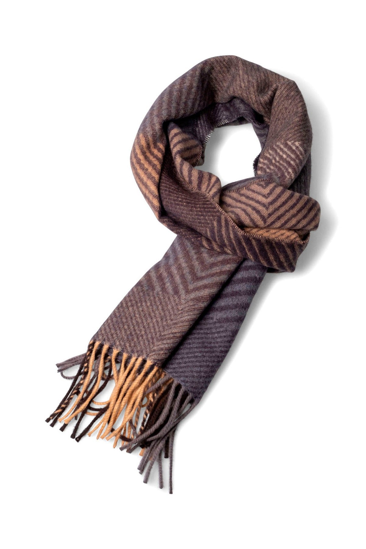FYNCH-HATTON | Herringbone Check Scraf | Vanero