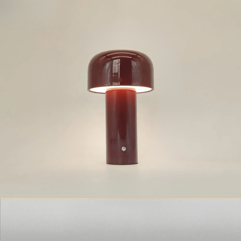 MushroomGlow l Bærbar lampe med USB l Vanero