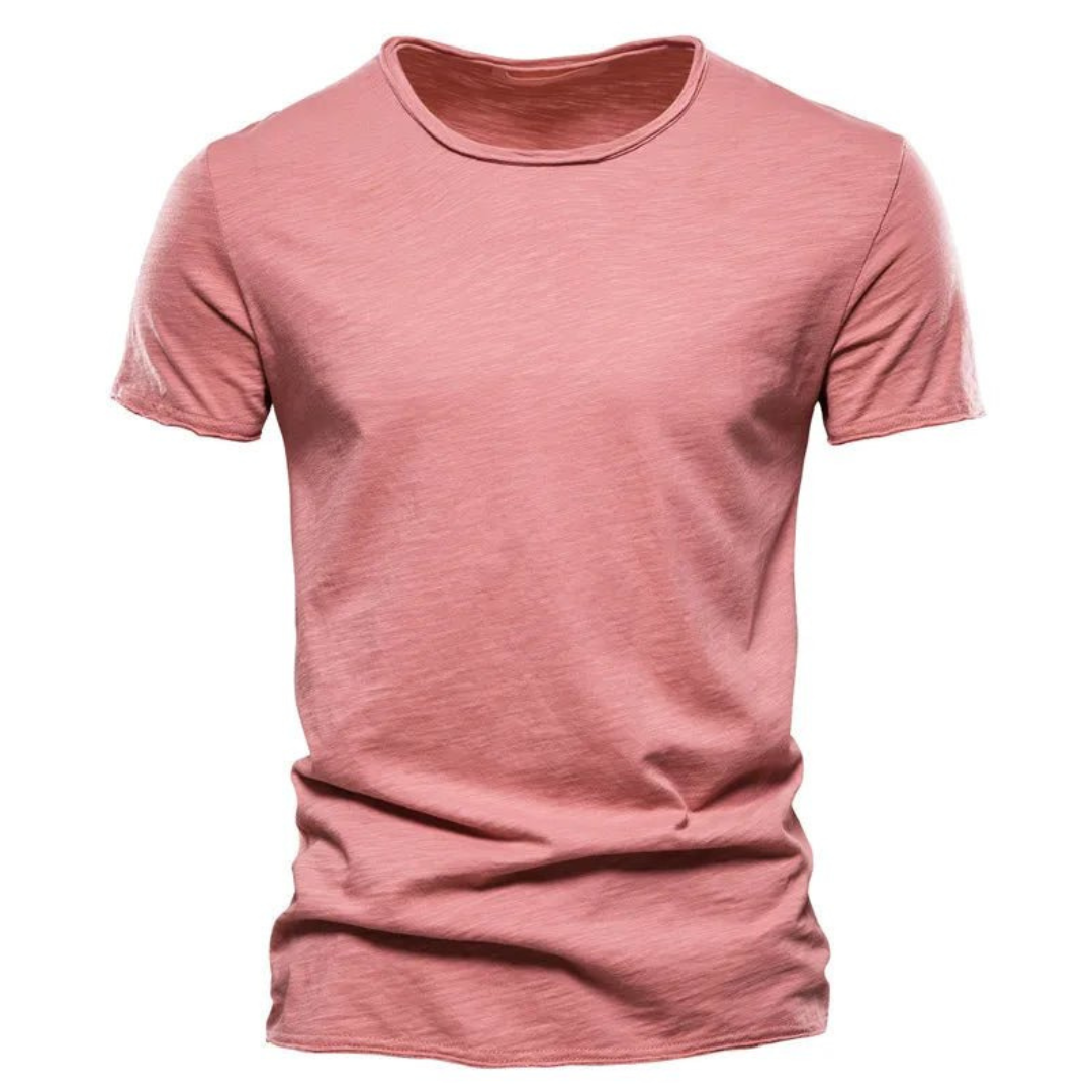Gabriel | Stilfuld T-shirt med rund hals l Vanero