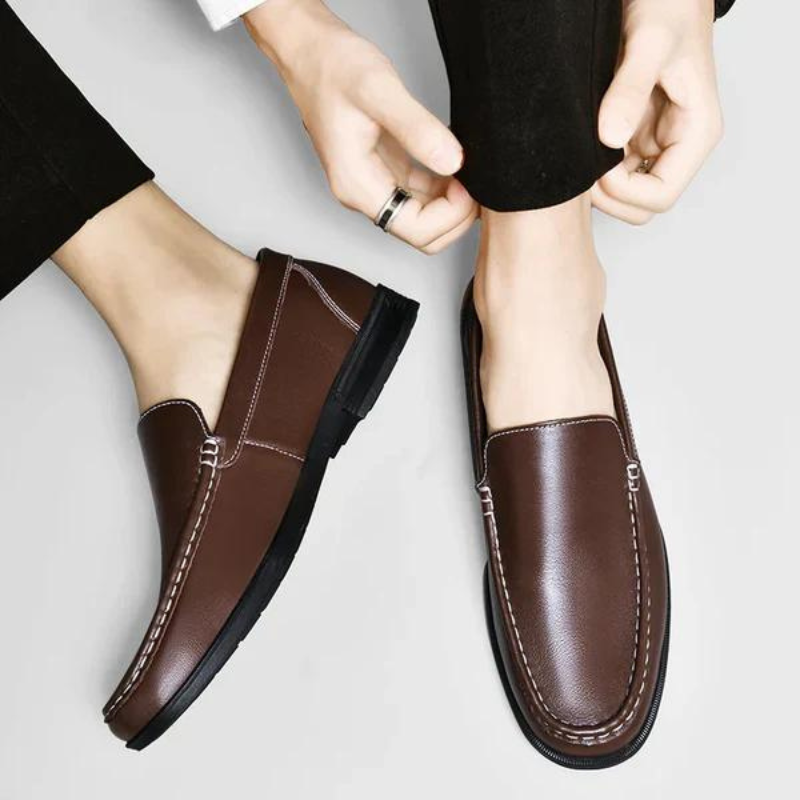 Jeppe | Stilfulde Læderloafers l Vanero