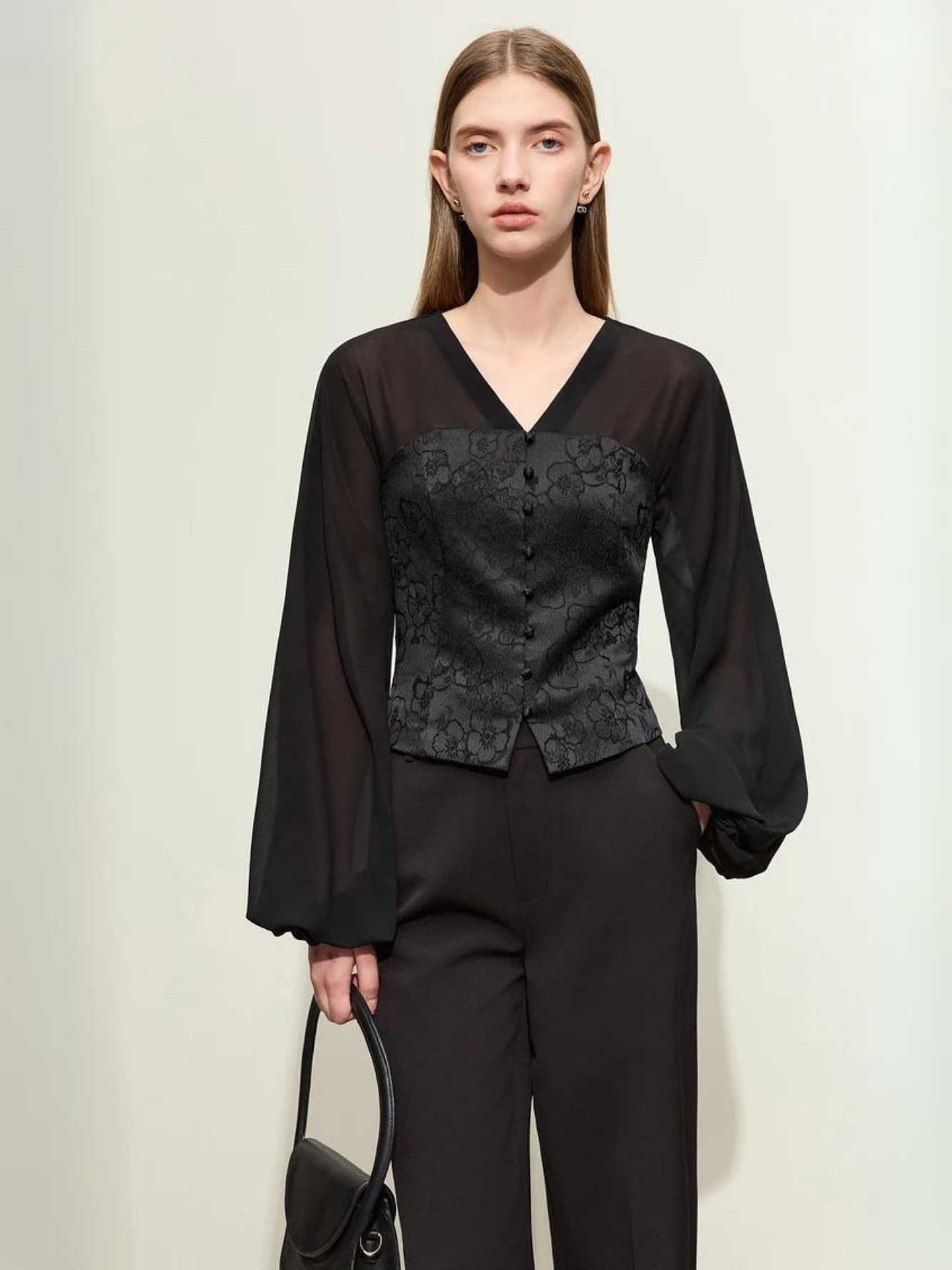 Bluse l elegante lanterneermer l Vanero