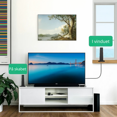 SkyLink 4K | Få Gratis HD-Kanaler Uden Kabel, Smart-tv Eller Wi-Fi | Vanero