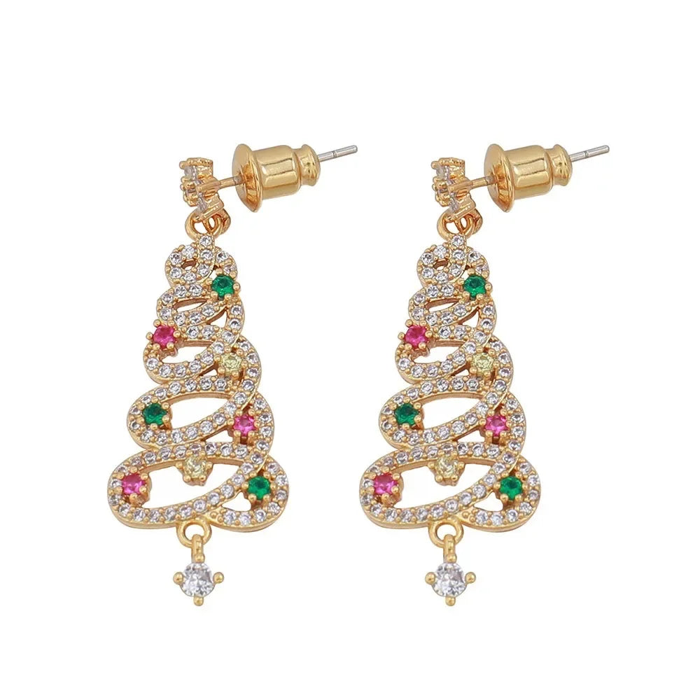 Jewelance ChristmasEarrings | Juletræ Øreringe | Vanero