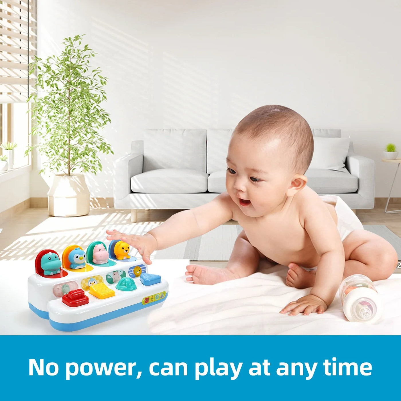 Baby Button Toy | Sjov Med At Trykke Babylegetøj | Vanero
