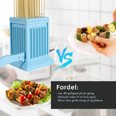Meatix | BBQ Skewer Maker til perfekt formede kødspyd | Vanero