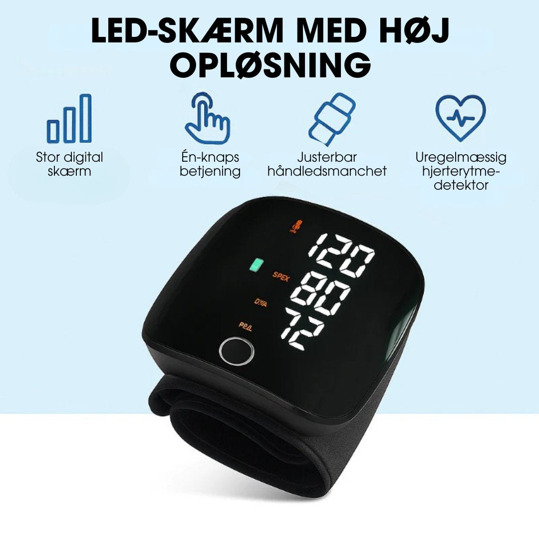 Track | Blodtryksmåler Med Høj Nøjagtighed | Vanero