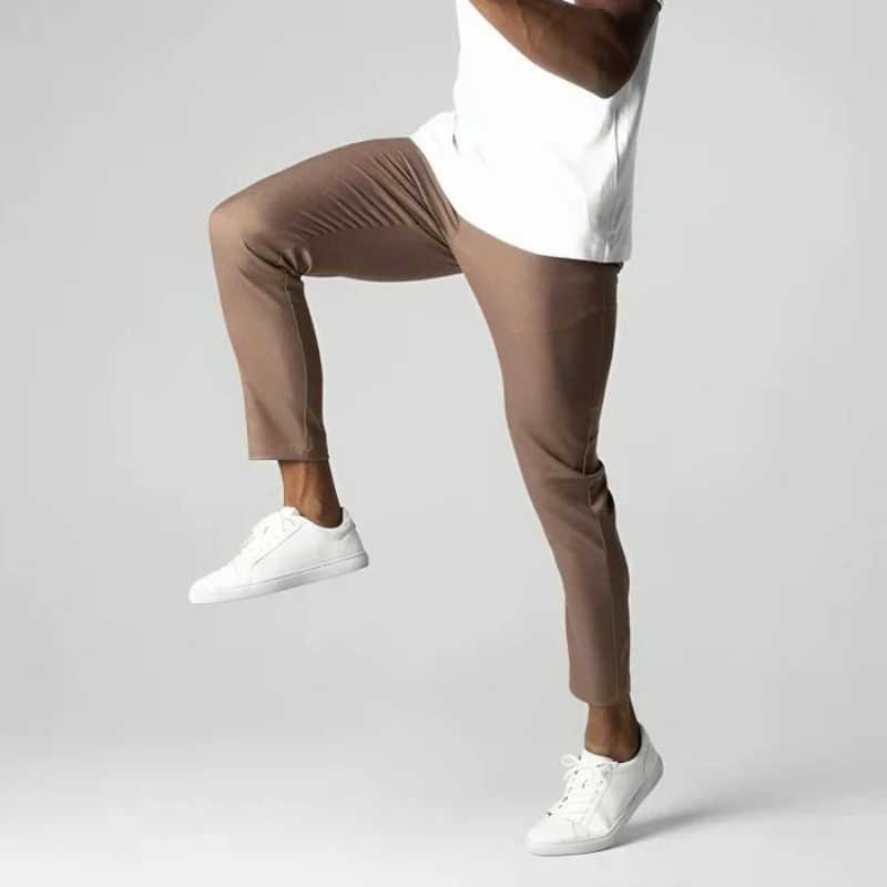 Herre Chinos Strækmateriale | Regular Fit Fritidsbukser | Alsidigt Design Til Hverdag & Formelle Anledninger | Vanero