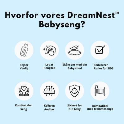 DreamNest | Den ultimative babyseng | Vanero