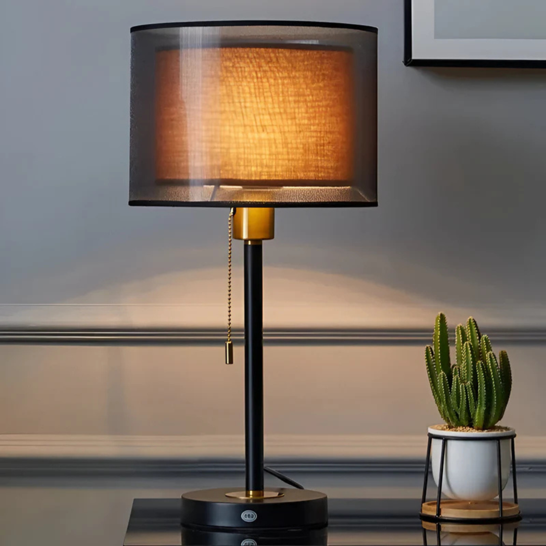 Lumis | Glasbordlampe med Varmt LED-lys | Vanero