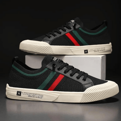 Jon | Stilfulde Stribede Sneakers l Vanero
