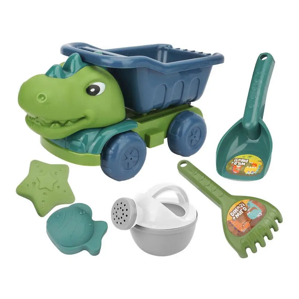 Beach Dino Set l Byg dit slot – Dinotruck-stranden l Vanero