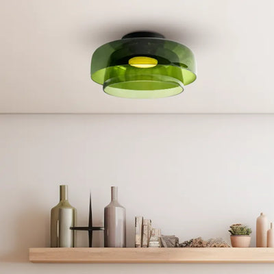 Nordisk Designer | Kreativ Personlighed Middelalderlig Glas Loftlampe | Vanero