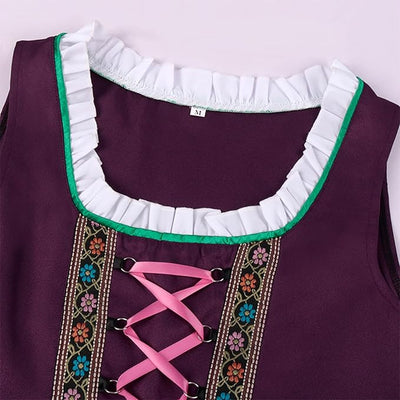 Dame Oktoberfest Kostume | Traditionelt Dirndl Kjole | Vanero