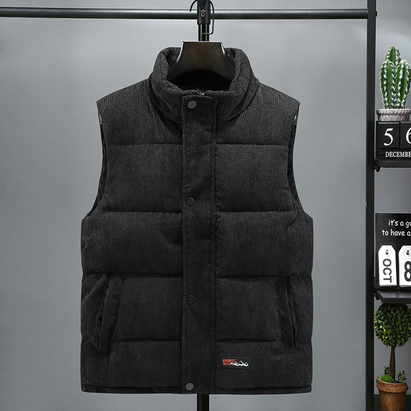 Aksel | Varm og afslappet lag-puffervest l Vanero