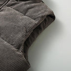 Herrevest Isoleret Tekstilmateriale | Regular Fit Puffervest | Ærmeløst Lag-På-Lag Design til Hverdags- & Køligt Vejr Brug | Vanero