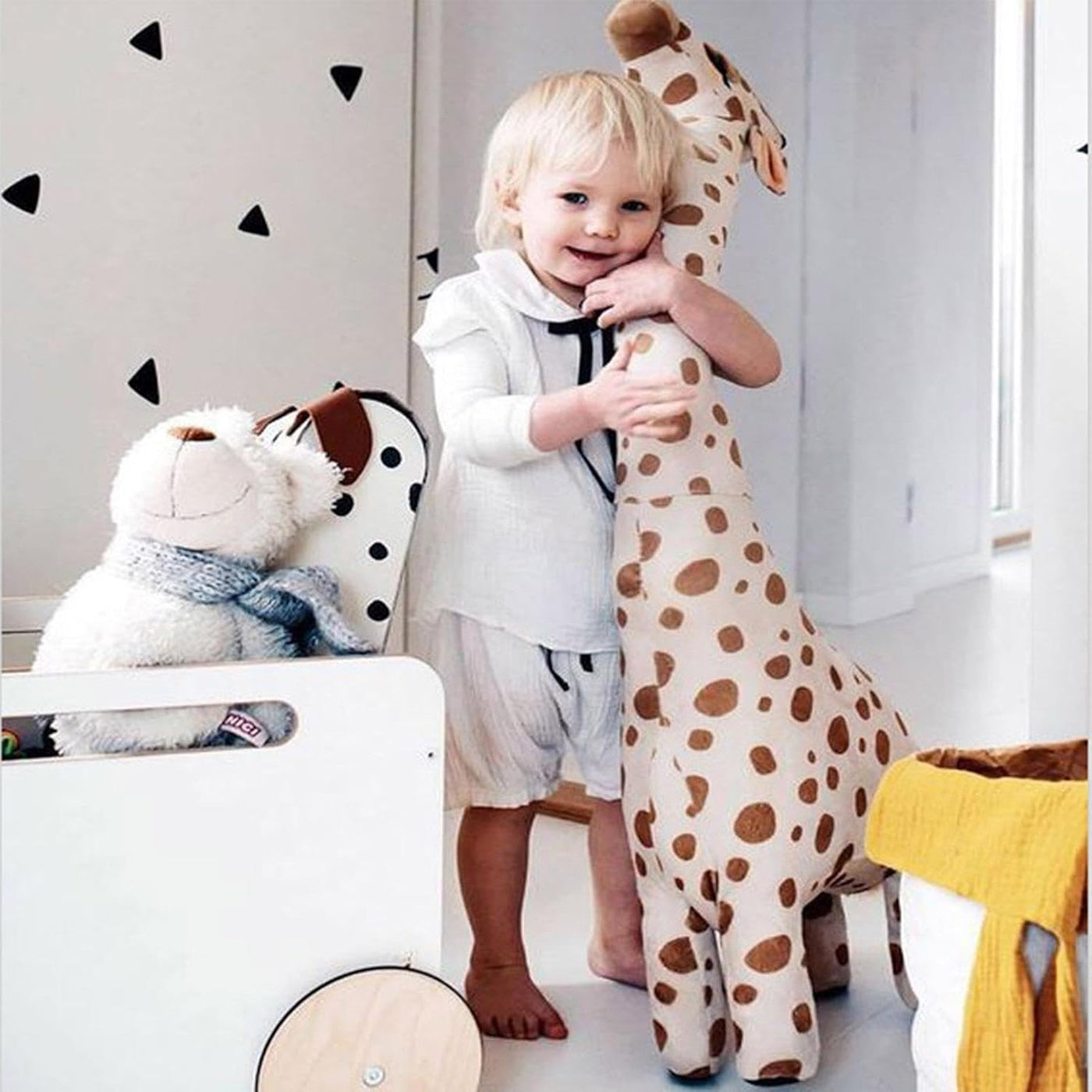 Plys-Giraf l Det bløde og nuttede giraflegetøj til børn l Vanero