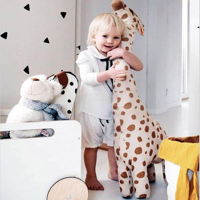 Plys-Giraf l Det bløde og nuttede giraflegetøj til børn l Vanero
