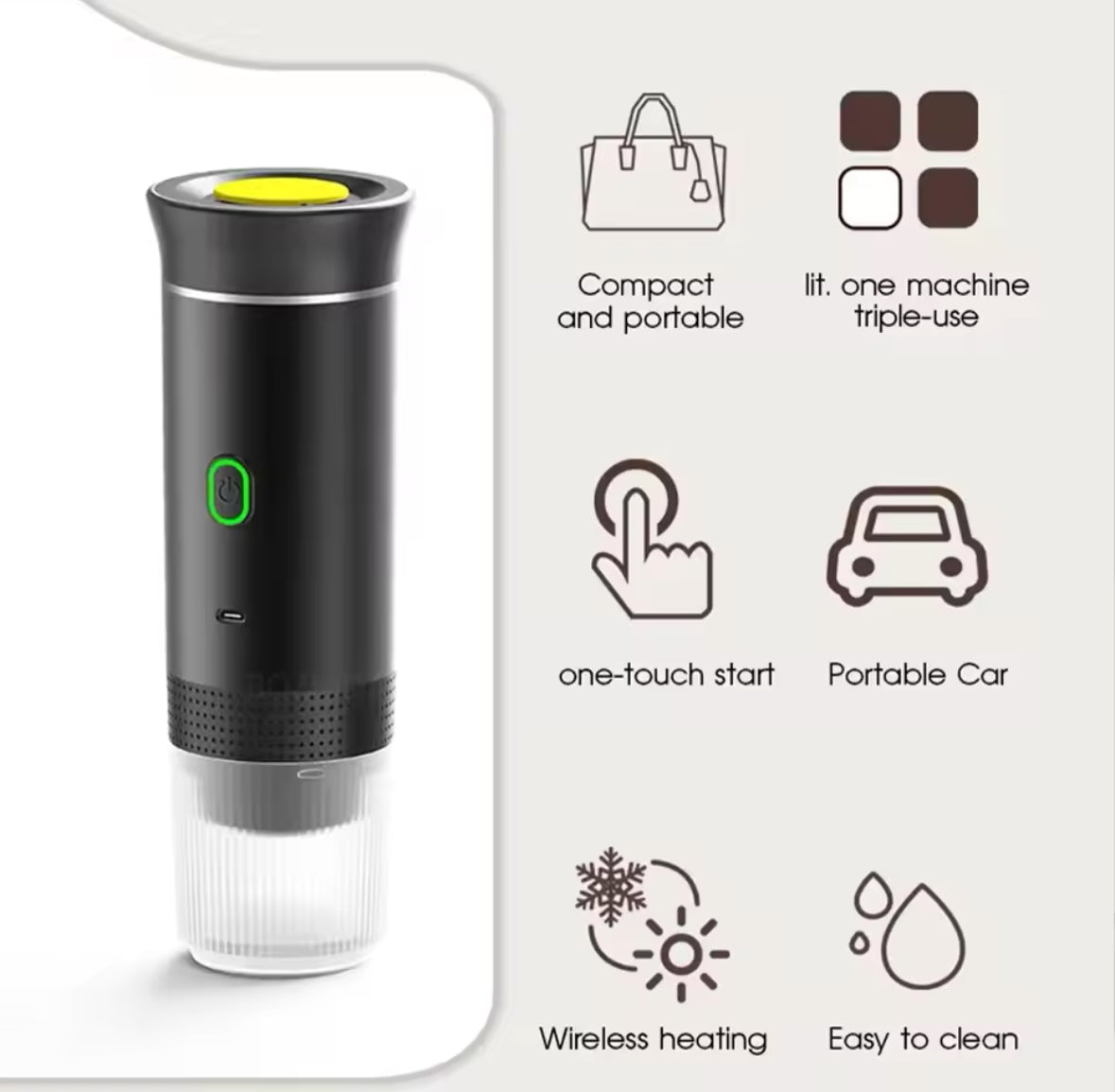 Batteridrevet | Mobil Espresso Maskine | Vanero