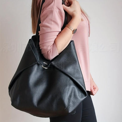 Rummelig Shopper Taske | Minimalistisk Design | Inkl. Clutch | Vanero