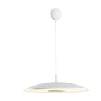 LED Pendellampe | Jern Loftlampe Med Integreret LED & Nikkelfinish | Til Spise- & Opholdsrum | Vanero