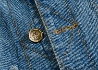 Ulrich l Stilfuld denimvest til mænd l Vanero