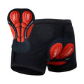 Herre Polstrede Motorcykelshorts | Polyester-Spandex & Gelpolstring | 5D Lagdelte Undershorts Til Motorcykelkørsel | Vanero