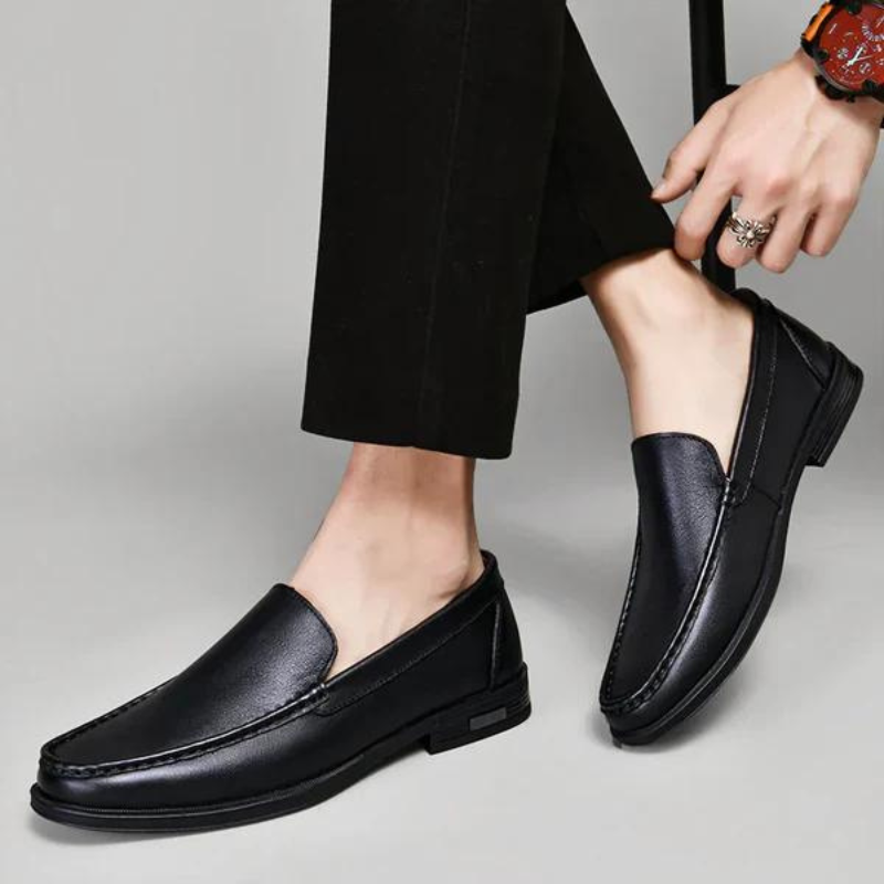 Jeppe | Stilfulde Læderloafers l Vanero