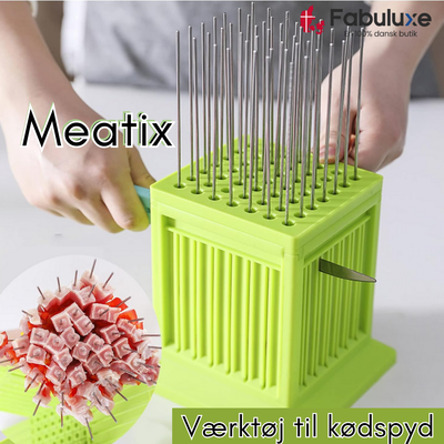 Meatix | BBQ Skewer Maker til perfekt formede kødspyd | Vanero