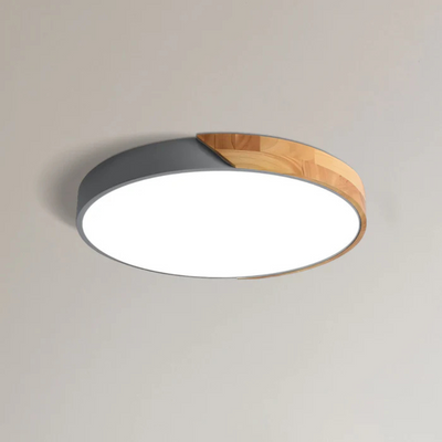 Delos | Scandinavisk Træ LED Plafondlampe med Energieffektiv Belysning | Vanero