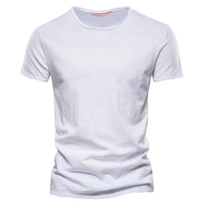Gabriel | Stilfuld T-shirt med rund hals l Vanero