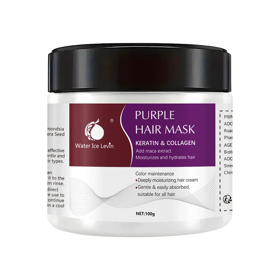 Dybdevirkende Hårmaske | Argan Keratin & Kokos Formel | Fugtpleje & Ugentlig Hårplejerutine | Vanero