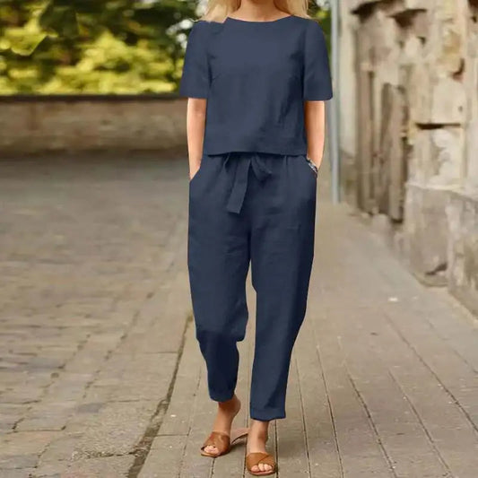 Alexi | Stilfuldt Jumpsuit-sæt l Vanero