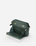Dame Crossbody Taske PU-Læder | Multi-Rums Rejsetaske Design | Justerbar Rem Til Hverdag & Rejser | Vanero