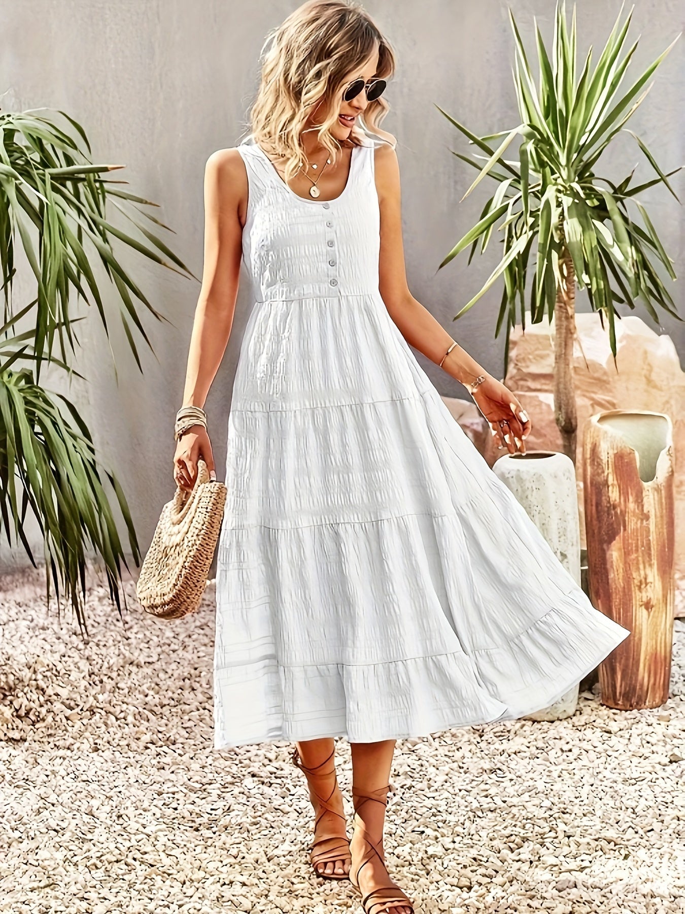 Alma l Elegant Sommerkjole l Vanero