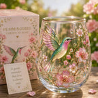 Dekorativt Drikkeglas | Blomstermønster & Filigranlignende Detaljer | Formet Glas Til Borddekoration & Servering Af Drikke | Vanero