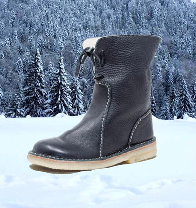 Lillian | Vandtætte Støvler med Uldforing - Perfekte til Vinter | Vanero