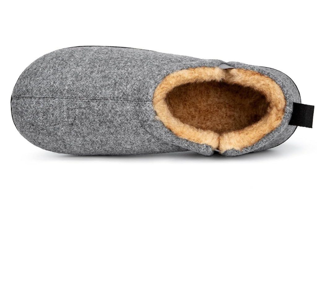Herre Vinter Sutsko i Fleece | Sherpa-For & Memory Foam Indersål | Skridsikkert Indendørs Fodtøj Til Hjemmet | Vanero