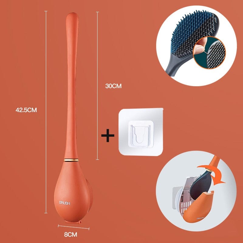 SiliBrush | Moderne Fleksibel Silikone Toilettenbørste | Vanero