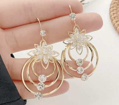 Jewelance |  Italiensk Stil Elegante Øreringe | Vanero